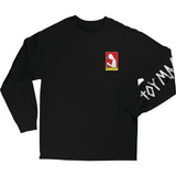 Toy Machine Tri-Monster Long Sleeve T Shirt - Black