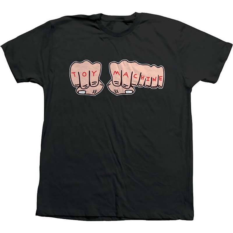 Toy Machine Youth Fists T Shirt - Black