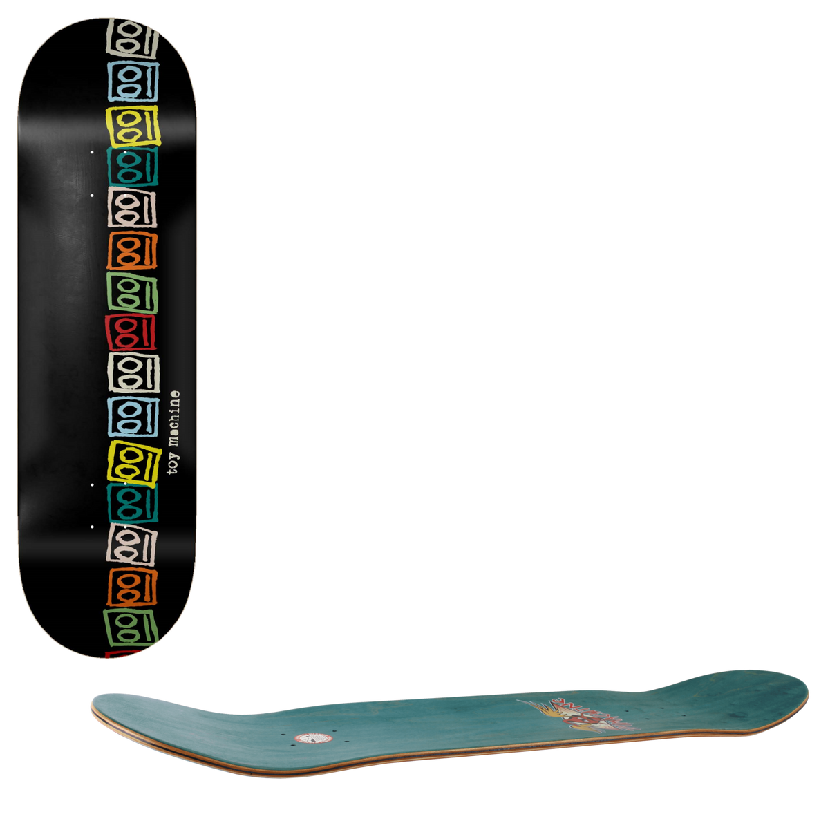 Toy Machine Bots Skateboard Deck 8.5"