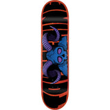 Toy Machine Horns Skateboard Deck - Blue 8"