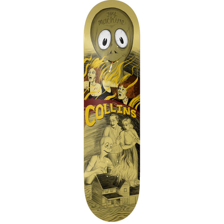Toy Machine Horror Show Skateboard Deck - Collins 8.13"