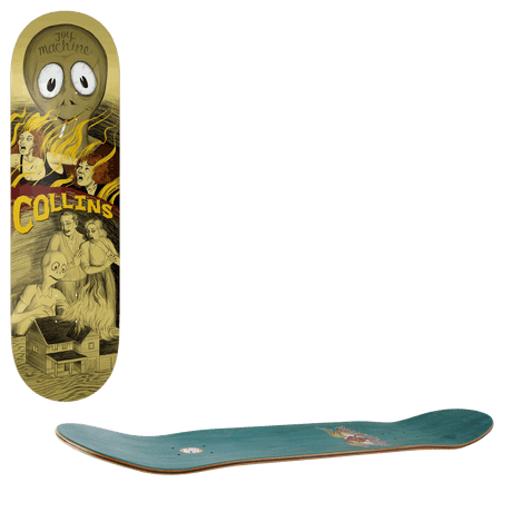 Toy Machine Horror Show Skateboard Deck - Collins 8.13"