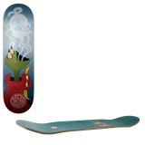 Toy Machine Who Eats Who Skateboard Deck 8.13"