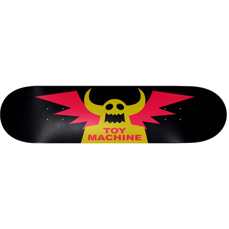 Toy Machine Winged Skateboard Deck - Black 8.25"