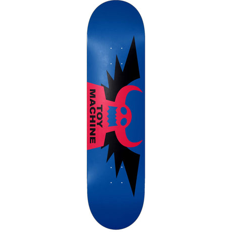 Toy Machine Winged Skateboard Deck - Blue 8.5"