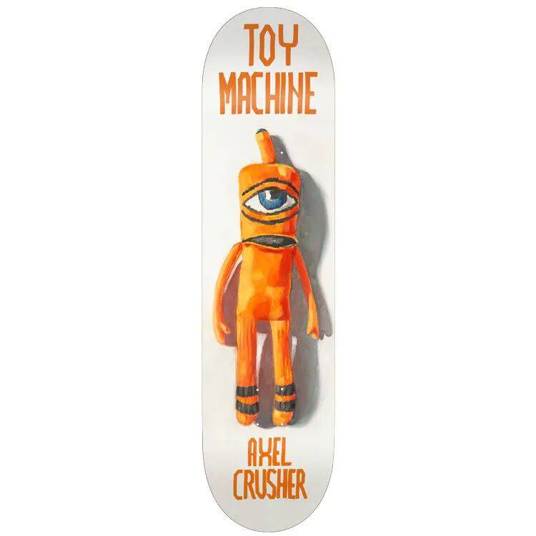 Toy Machine Doll Skateboard Deck - Axel 8.5''