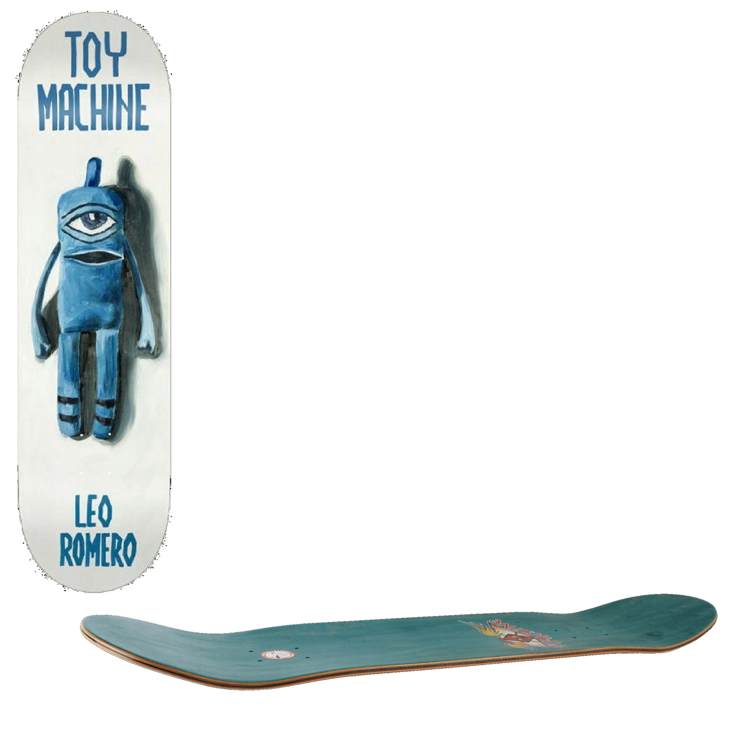 Toy Machine Doll Skateboard Deck - Romero 7.88''