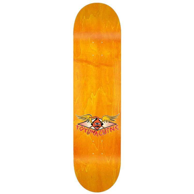 Toy Machine Reaper Skeleton Skateboard Deck - Collins 8.25''