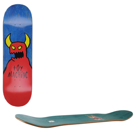 Toy Machine Sketchy Monster Team Skateboard Deck - 9"