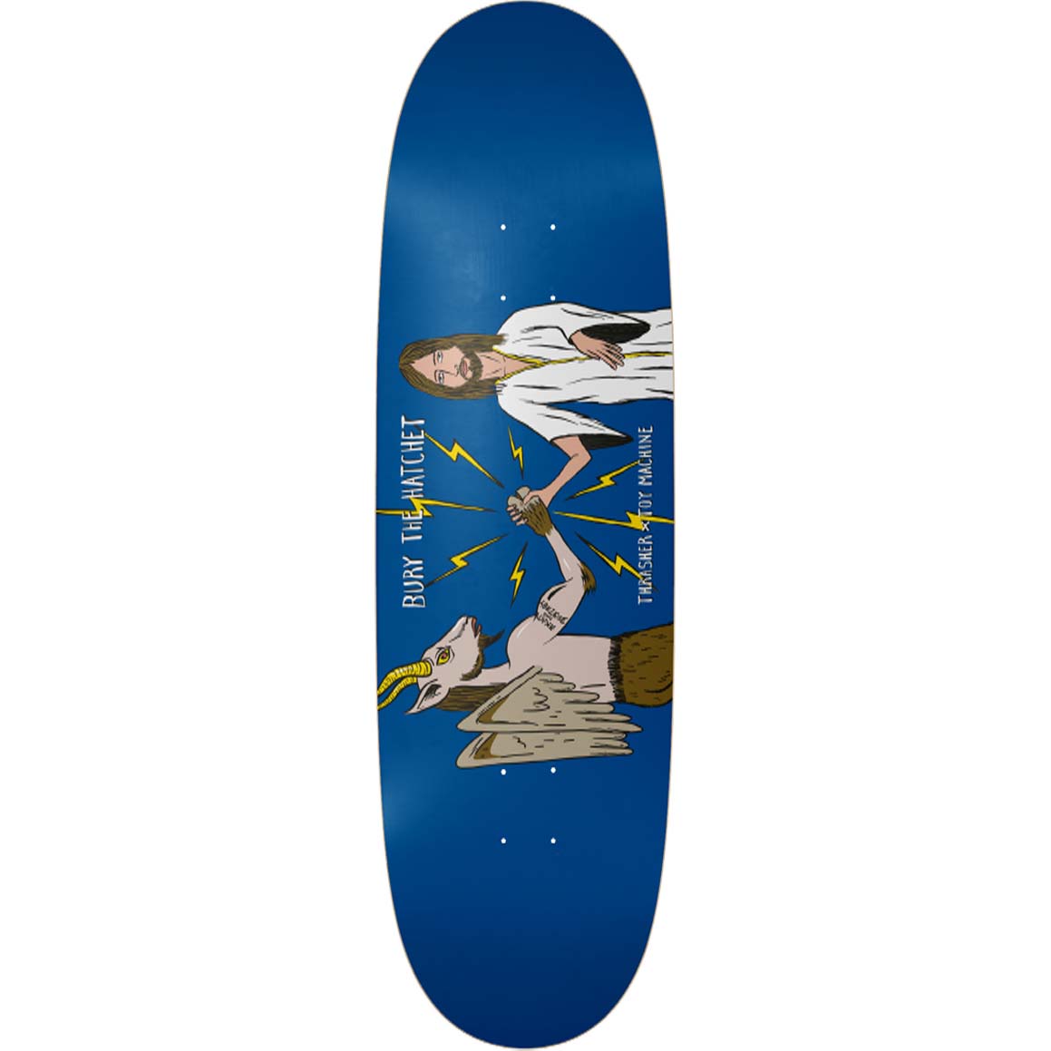 Toy Machine x Thrasher Skateboard Deck - Bury The Hatchet 8.88"
