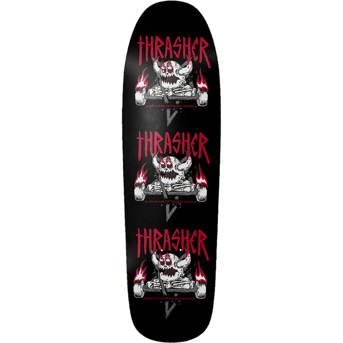 Toy Machine x Thrasher Skateboard Deck - Monster-Gram 9.5"