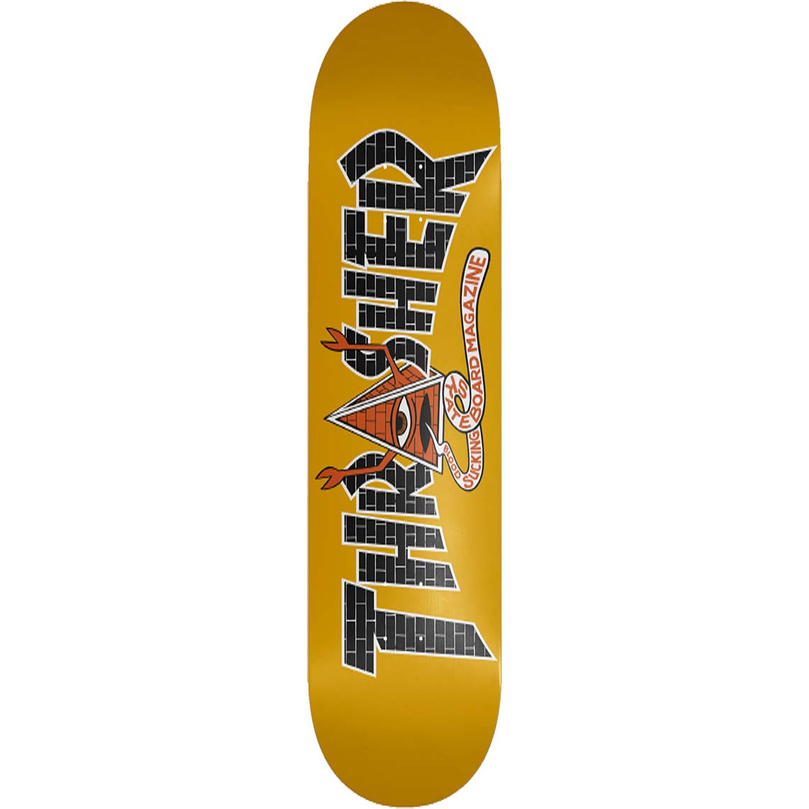 Toy Machine x Thrasher Skateboard Deck - Pyramid Sect 8.5"