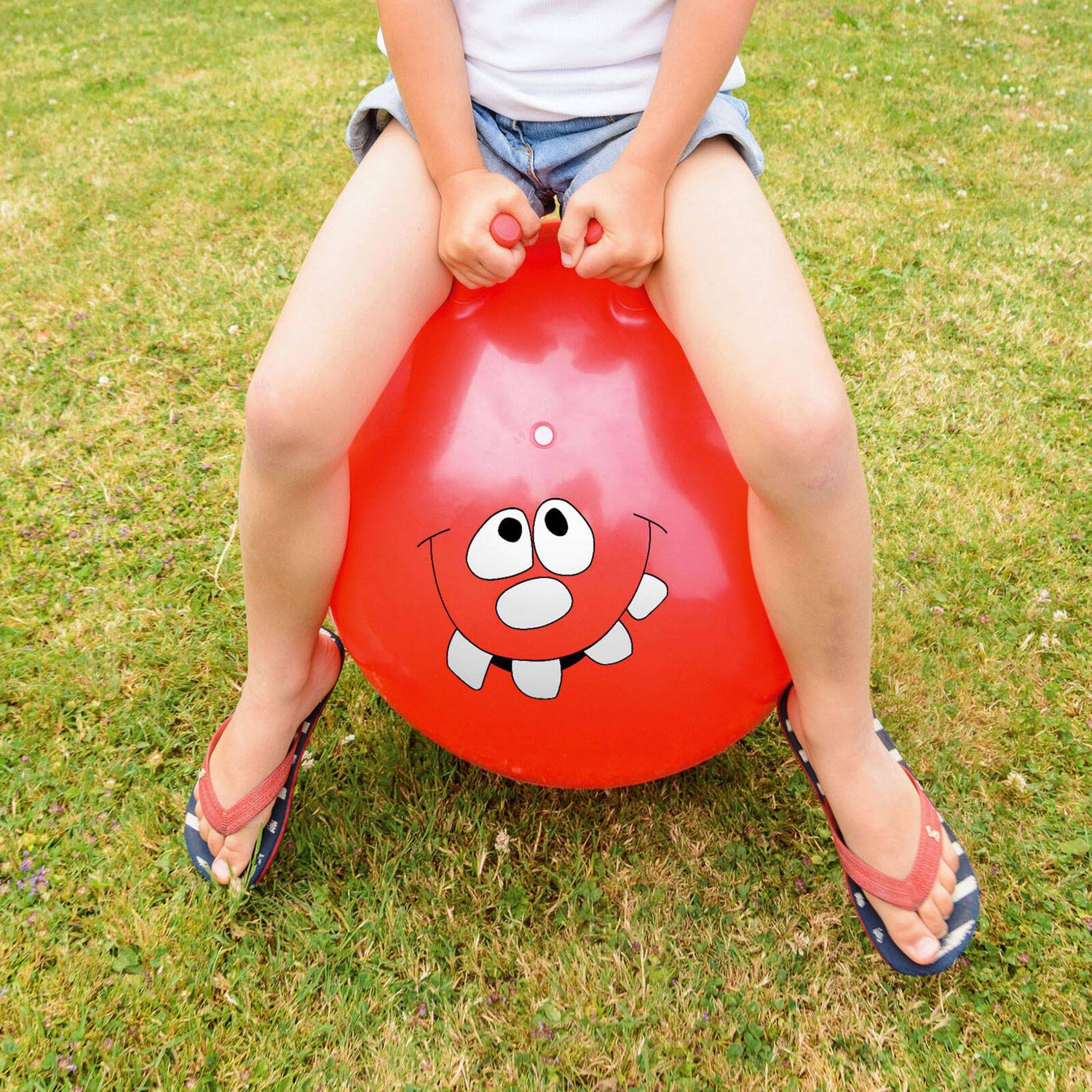 Toyrific Jump 'N' Bounce 60CM Hopper - Happy