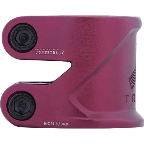 Triad Conspiracy 2 Bolt Scooter Clamp - Ano Red