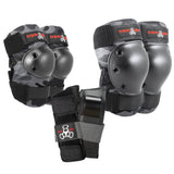 Triple 8 Saver Series 3-Pack Pad Set - Charcoal Camo LRG