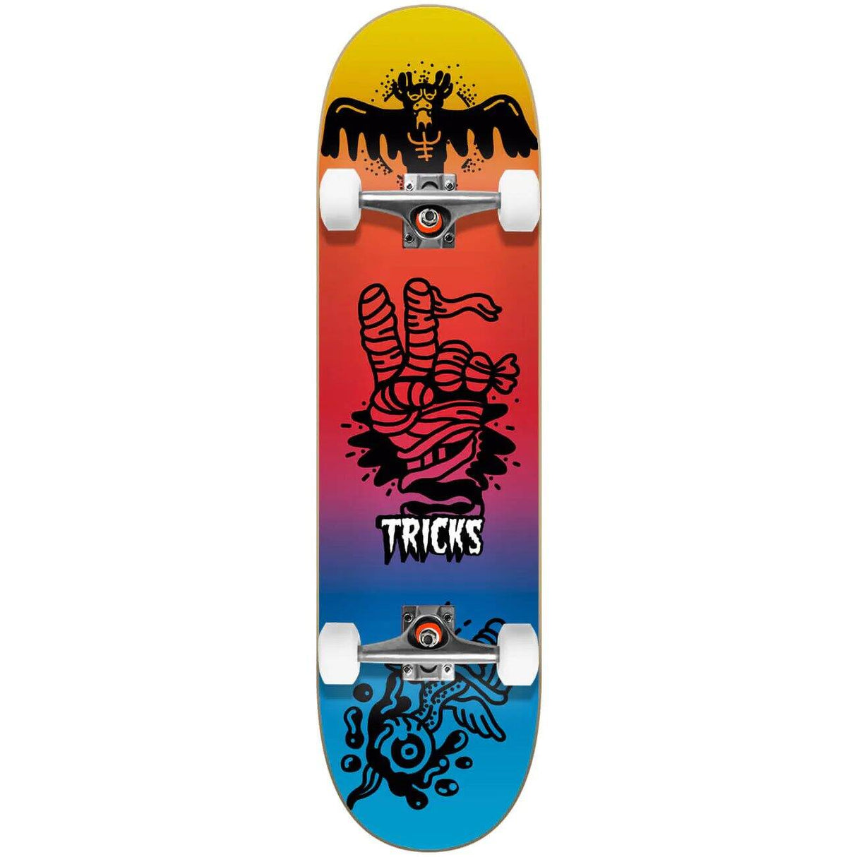 Tricks Tattoo Mini Complete Skateboard - 7.25''