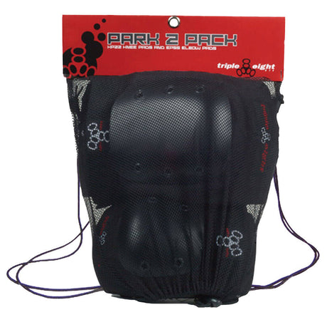 Triple 8 Park 2-Pack Combo Padset - Large