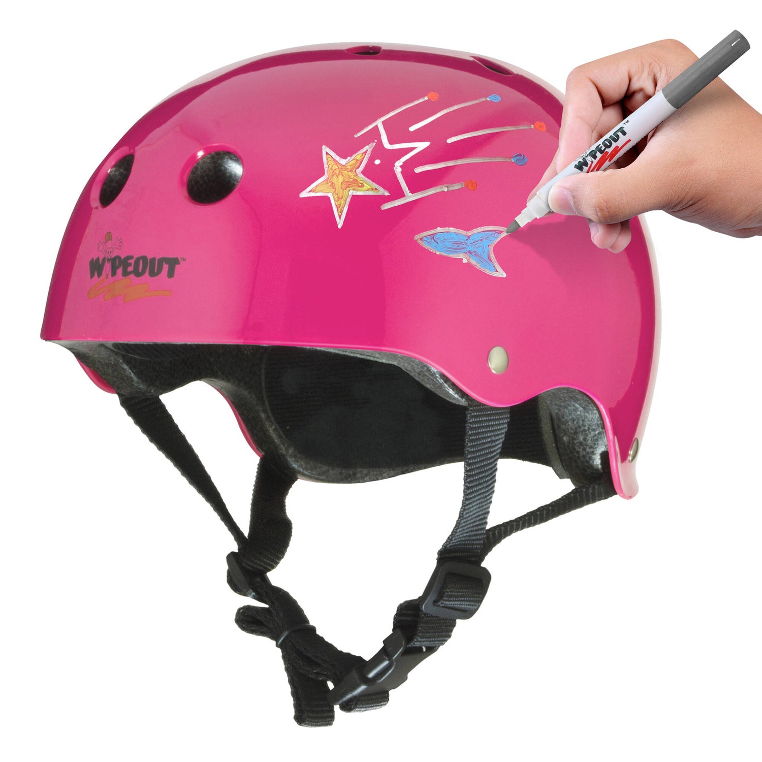 Triple 8 Wipeout Helmet - Pink