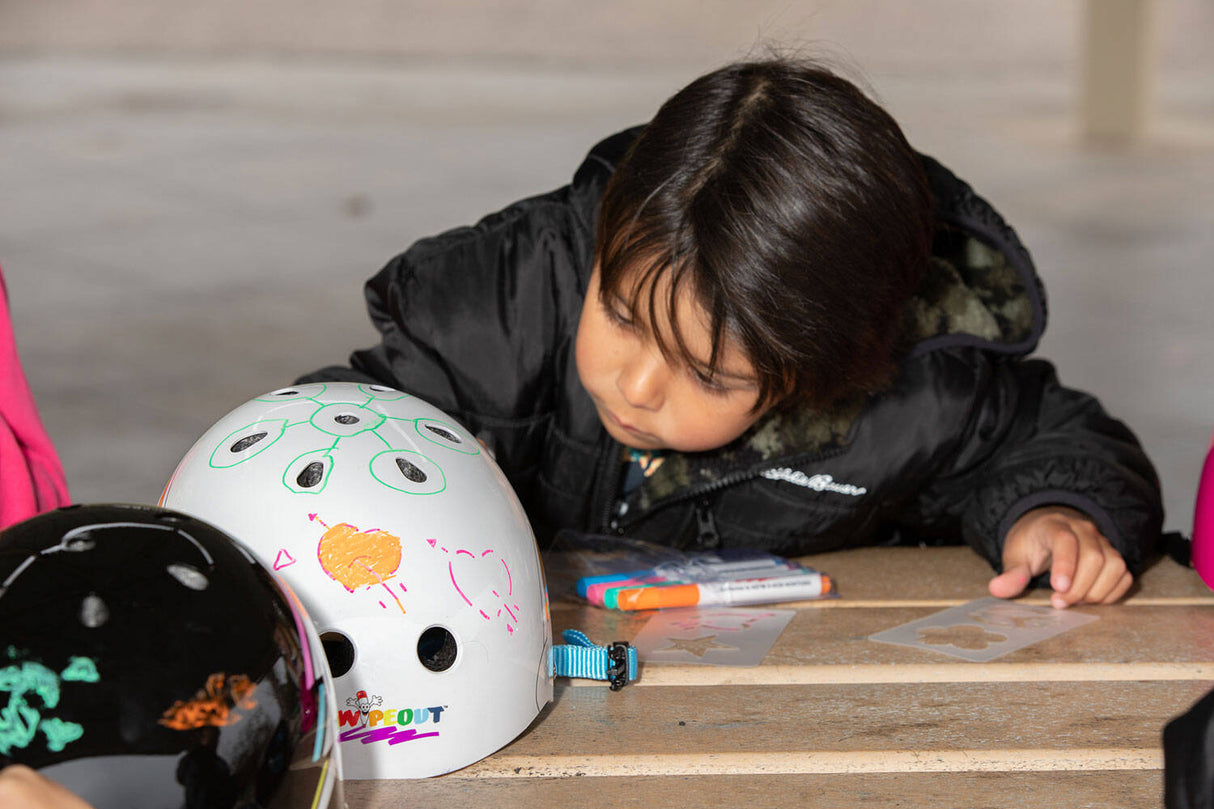 Triple 8 Wipeout Helmet - Rainbow