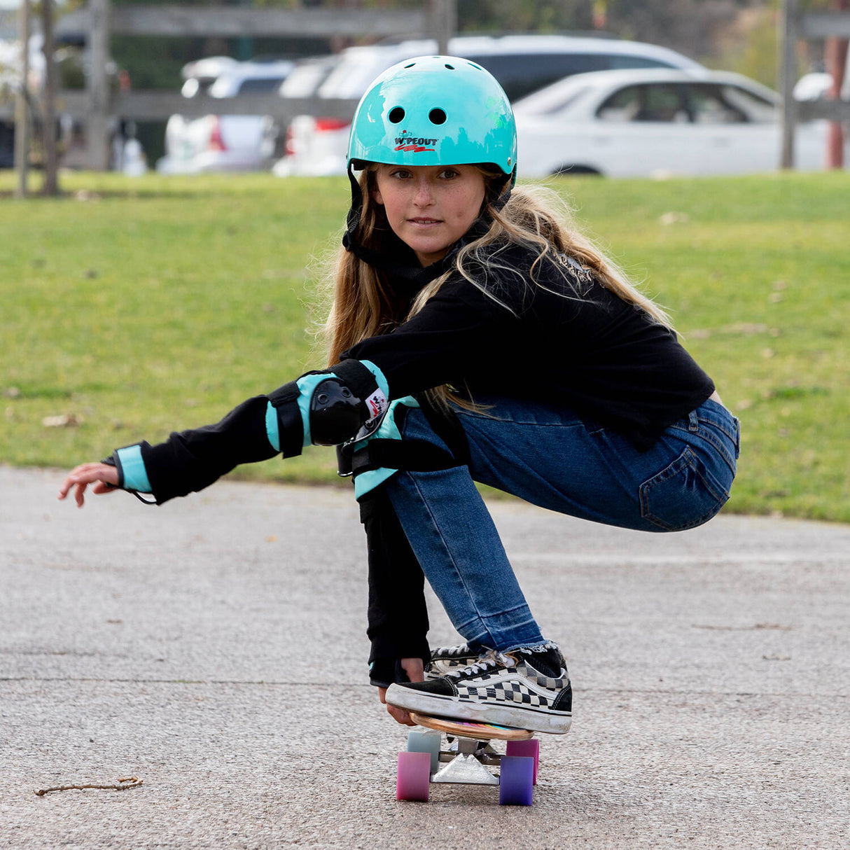 Triple 8 Wipeout Helmet - Teal
