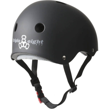 Triple 8 The Certified Sweatsaver Helmet - Black Rubber