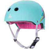 Triple 8 The Certified Sweatsaver Helmet - Teal Hologram
