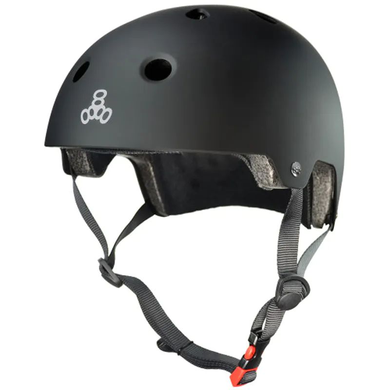 Triple 8 Dual Certified Helmet - All Black