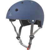 Triple 8 Brainsaver Dual Certified Helmet Blue Rubber - Small - Medium 55 - 58cm