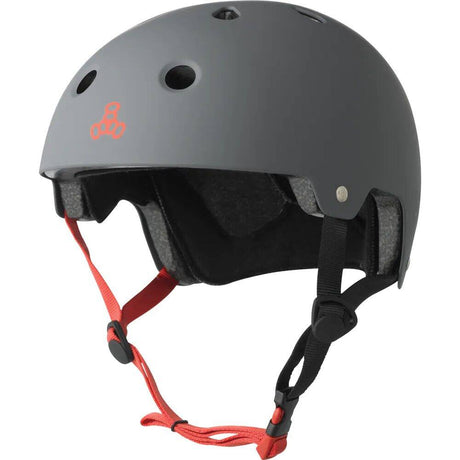 Triple 8 Brainsaver Helmet - Gun Grey XS/S