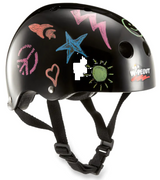 Triple 8 Kids Wipeout Helmet - Black
