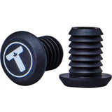 Trynyty Swirl 160mm Scooter Grips - Blue/Transparent
