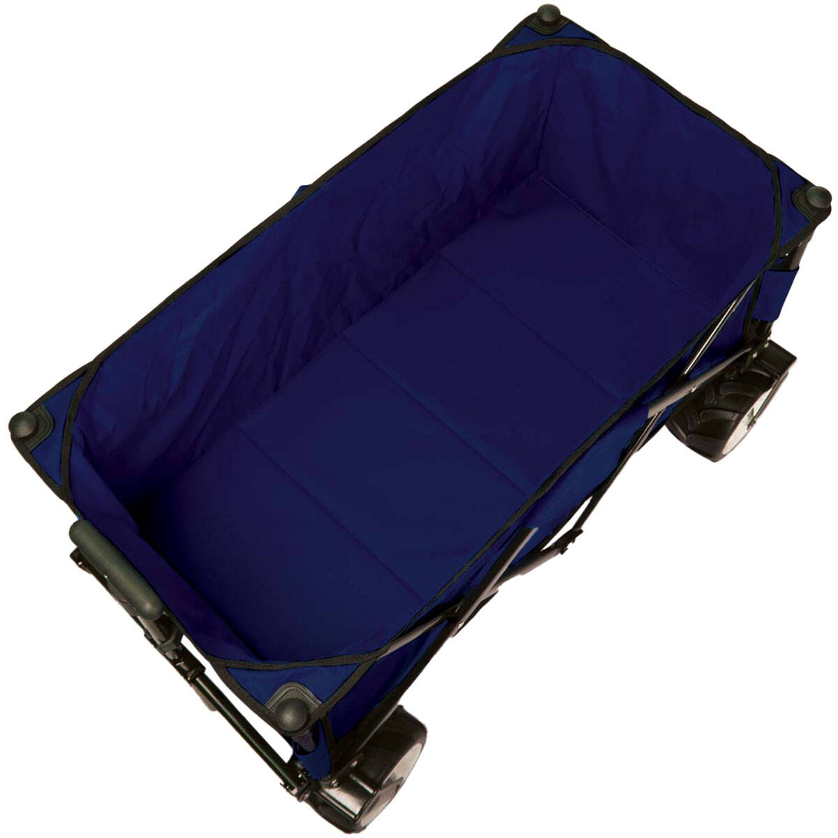 TWF Metal Beach Trolley - Navy/Black