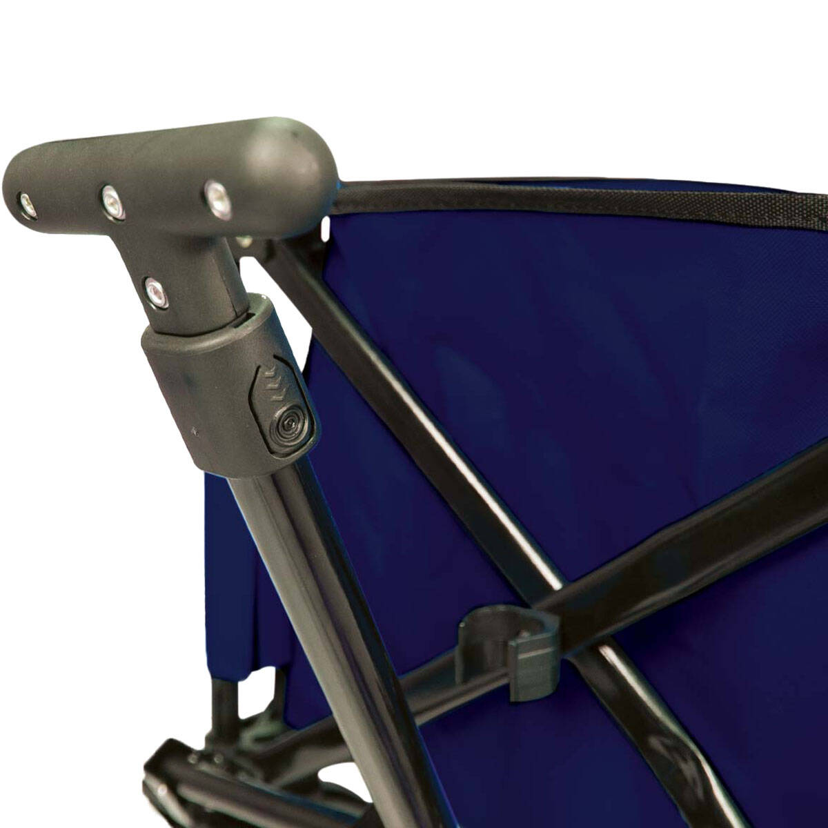 TWF Metal Beach Trolley - Navy/Black