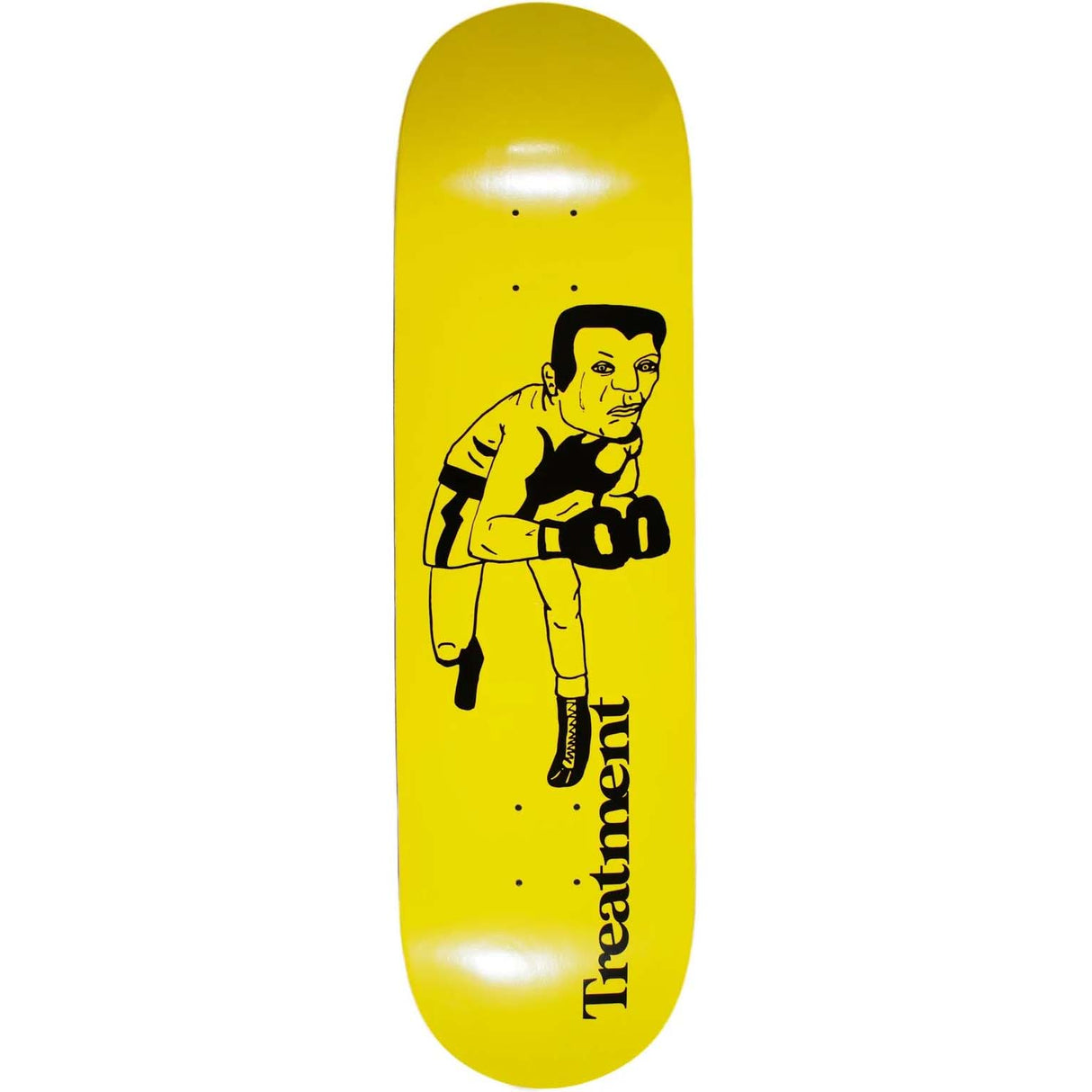 Treatment Boxer Man Skateboard Deck 8.5"