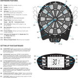 Unicorn MK 2 -Electronic LCD Soft Tip Dartboard Set