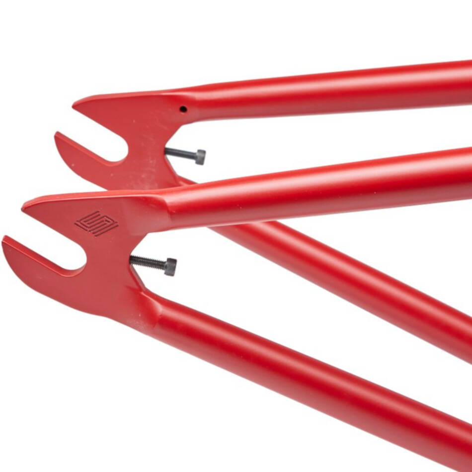 United Incarnate V2 BMX Frame - Deep Flat Red 21.2''