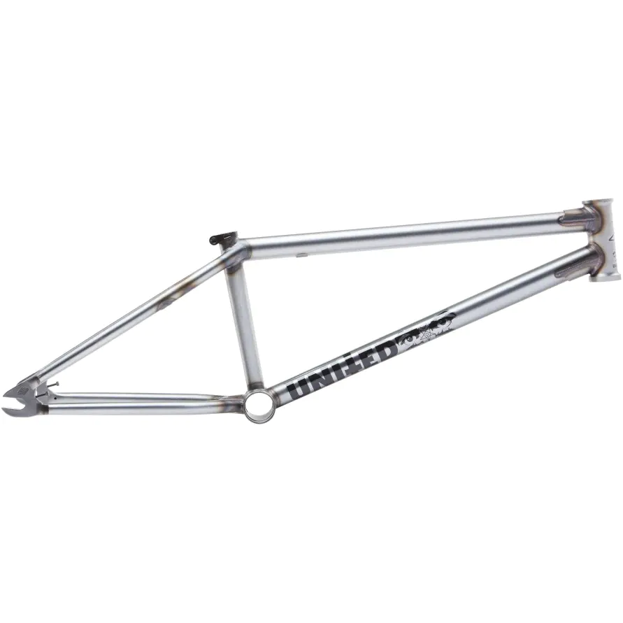 United Incarnate V2 BMX Frame - Flat Raw 21.2''