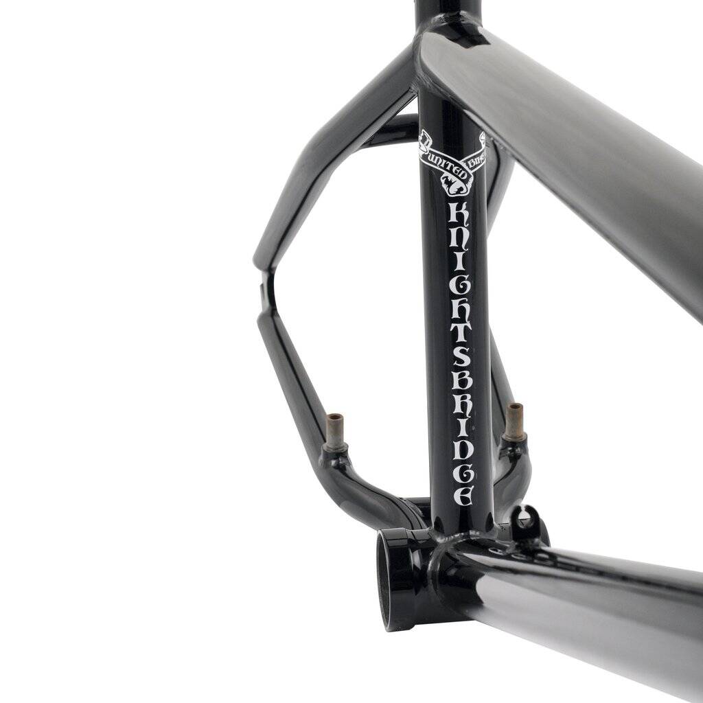 United Knightsbridge V2 BMX Frame - Gloss Black 21.4''