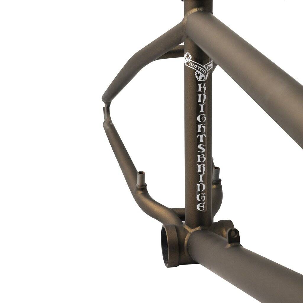 United Knightsbridge V2 BMX Frame - Trans Flat Brown 21.4''
