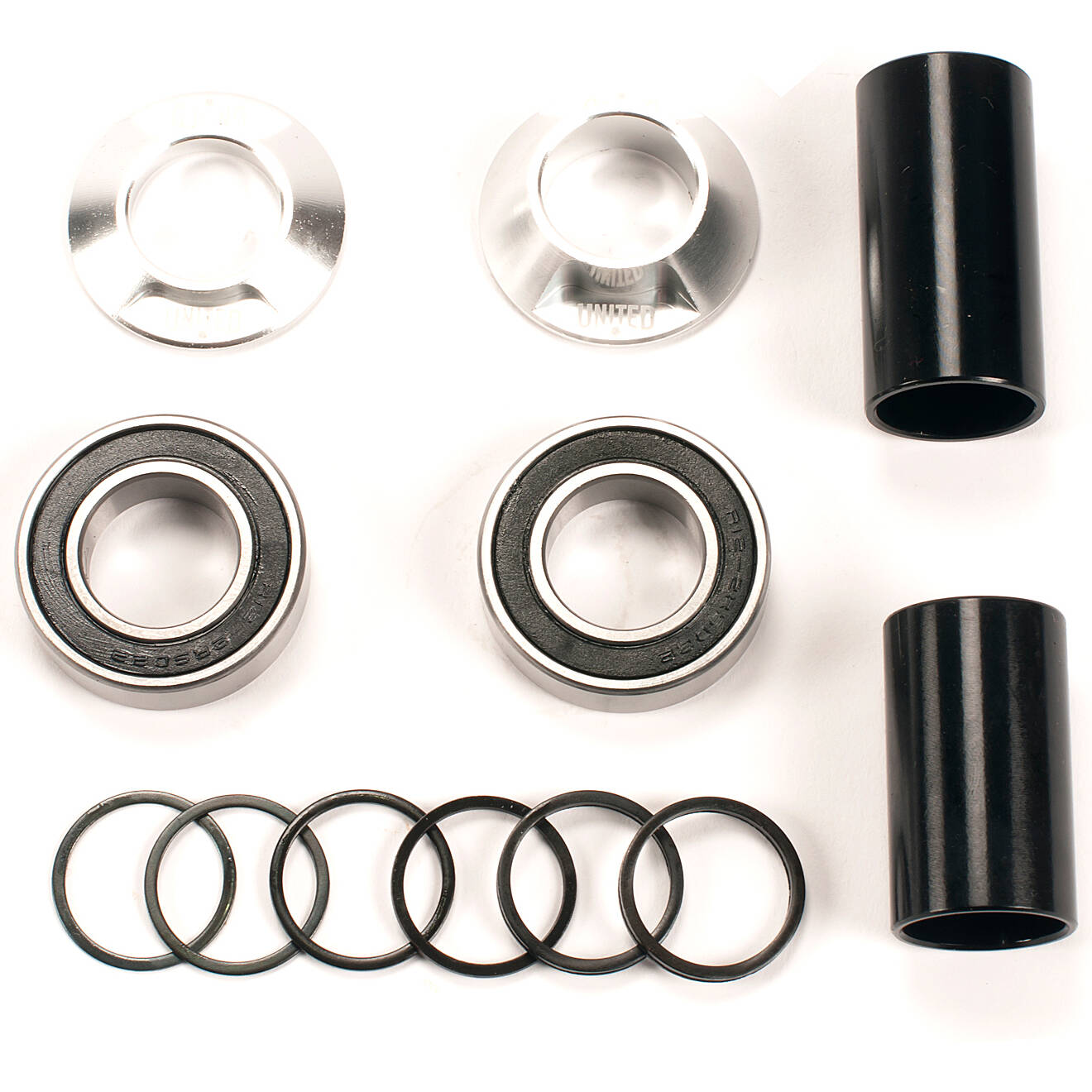 United Supreme Mid BMX Bottom Bracket - Polished 22mm