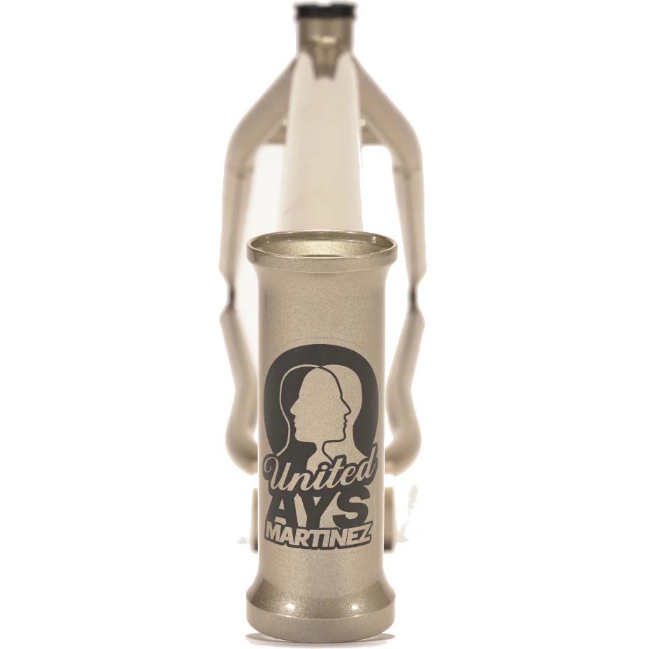United AYS Martinez Signature 20.7" BMX Frame - Metallic Champagne
