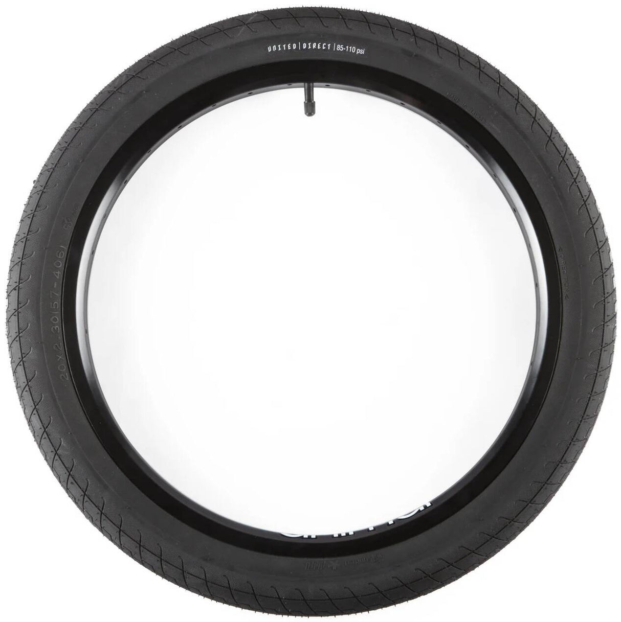 United Direct 20" x 2.30" BMX Tyre - Black Wall