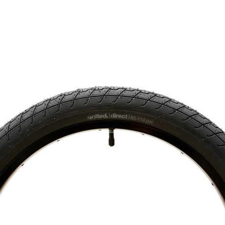 United Direct 20" x 2.40" BMX Tyre - Black Wall