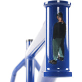 United Auto Portrait Alex Valentino Sig 20.8" BMX Frame - Blue