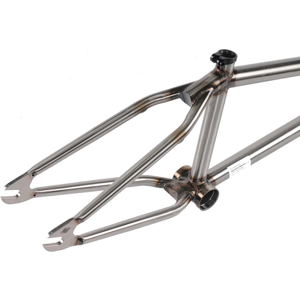United Auto Portrait Alex Valentino Sig 20.5" BMX Frame - Raw