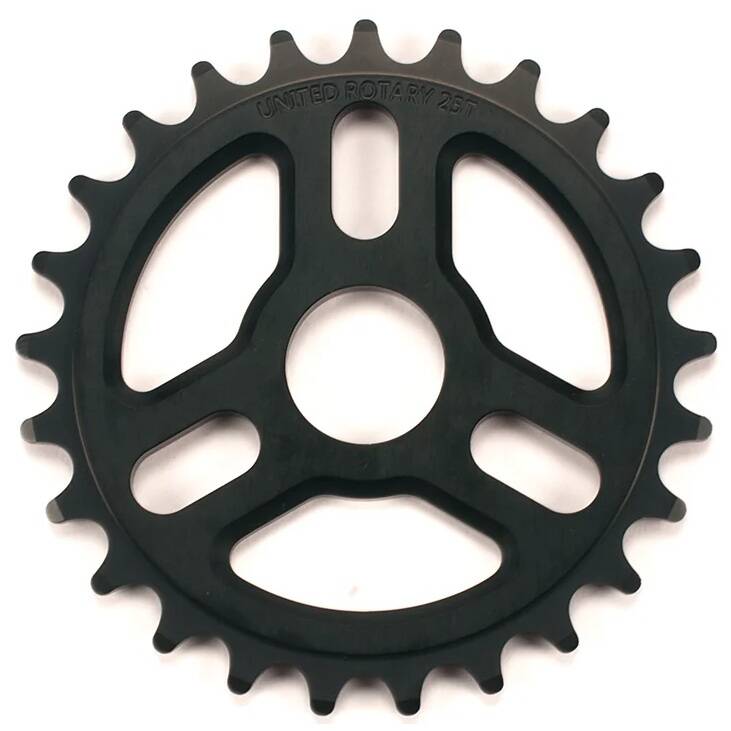 United Rotary Sprocket 25T  - Black