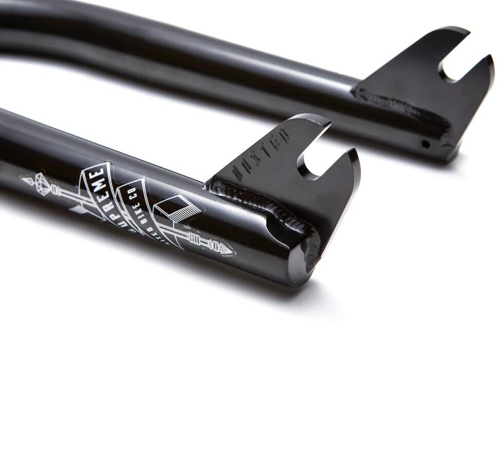 United Supreme V2 18"  BMX Fork - Black 28mm Offset