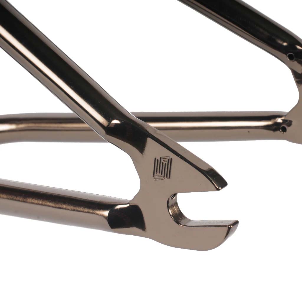 United Zuin Miki Fleck Signature 20.5" BMX Frame - Black/Chrome