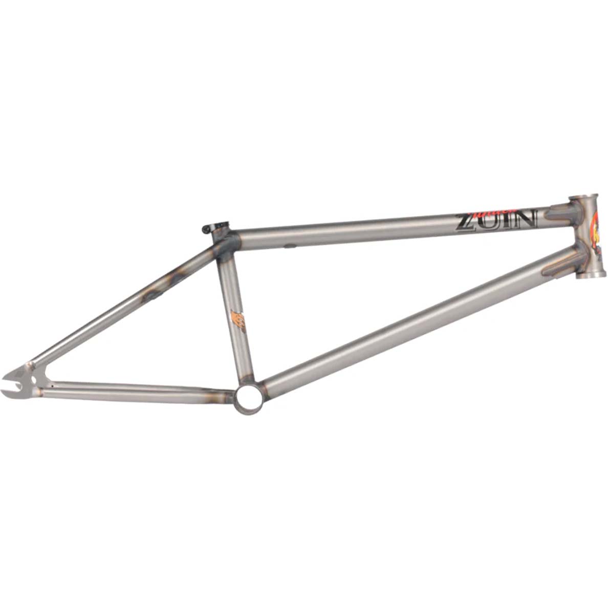 United Zuin Miki Fleck Signature 20.5" BMX Frame - Flat Raw