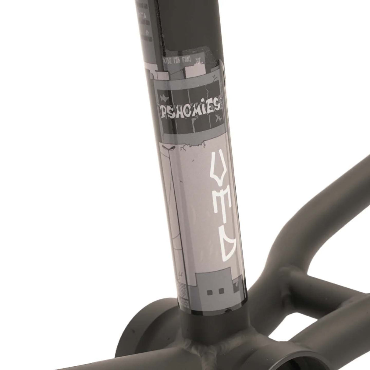 United Zuin Miki Fleck Signature 20.5" BMX Frame - Matte Black